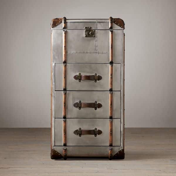 the Aviator Trunk cabinet, can be custom-made to fit you specific needs i