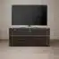 Richards' Trunk tv meubel zwart canvas